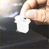 Rear view of white plastic rear seat cushion pad clips for toyota avalon 2005 to 2012 interior trim