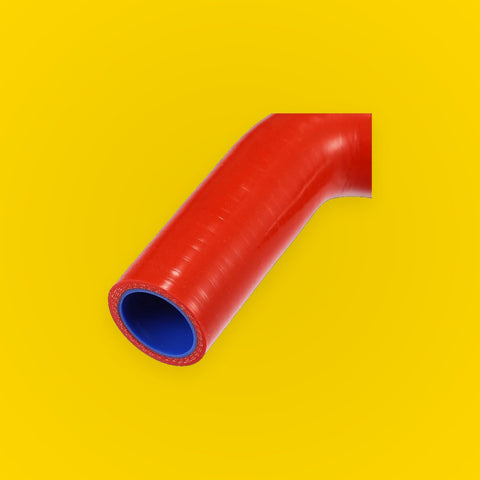 2 x Red Silicone Radiator Coolant Hose Tubes for Toyota Starlet