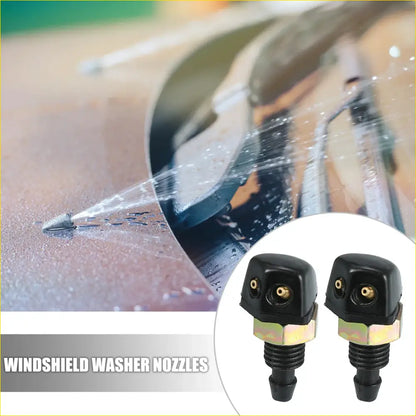 2 x Windshield Washer Nozzles for Toyota with 2.5m Hose & Gasket - Gaskets