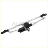 Silver metal windshield wiper linkage with black motor and mounts for jeep wrangler jk 2007 2018