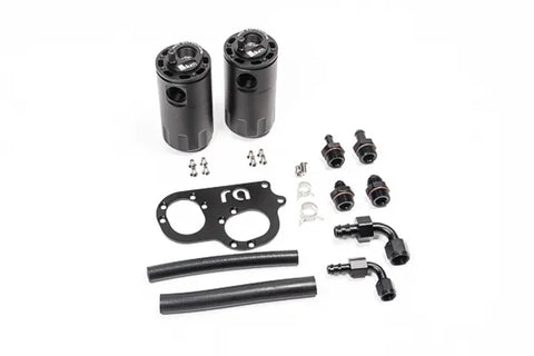 Radium Engineering Dual Fluid Lock Catch Can Kit - 2ZZ-GE (Elise/Exige) — fits Lotus Exige