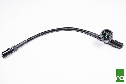 Radium Engineering Fuel Pressure Gauge PTFE Hose Kit (2ZZ-GE Elise/Exige) — fits Lotus Exige