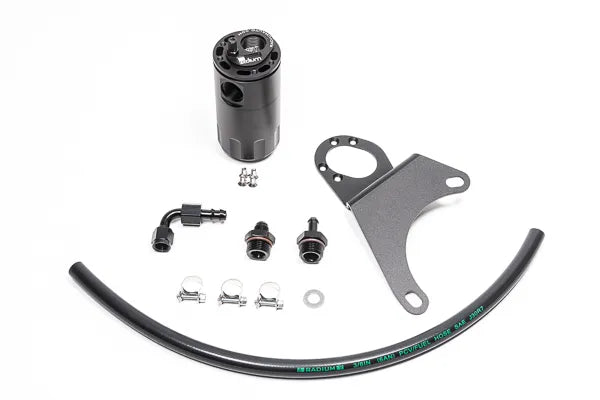 Radium Engineering Fluid Lock PCV Catch Can Kit (EVO 7-9) — fits Mitsubishi Evo 8