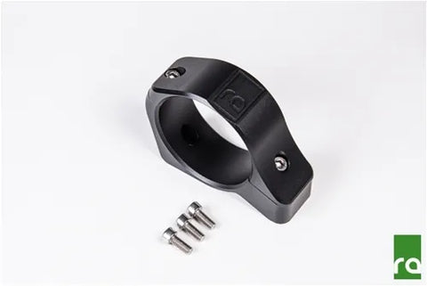 Radium Engineering 2-Piece Fuel Pump Clamp 60mm - Black w/Logo