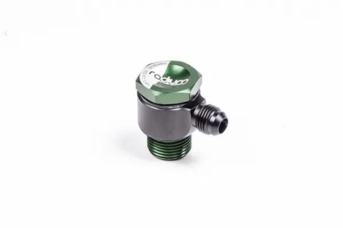Radium Engineering Banjo Fitting, 7/8in-14 to 8AN Male