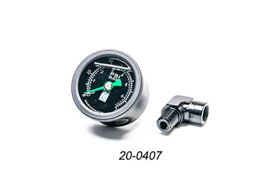 Radium Engineering 20-0407 Fuel Pressure Gauge Wit | Kren Offroad NZ