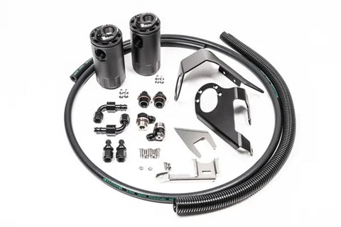 Radium Engineering Dual Fluid Lock Catch Can Kit (370Z Z34 09-21)