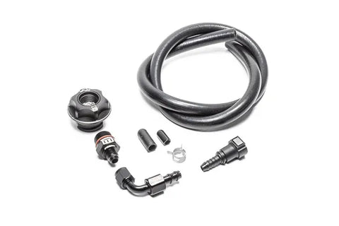 Radium Engineering VTE Vent To Engine Baffled Oil Cap Kit (Commodore/HSV LSX V8) — fits Holden Commodore V8