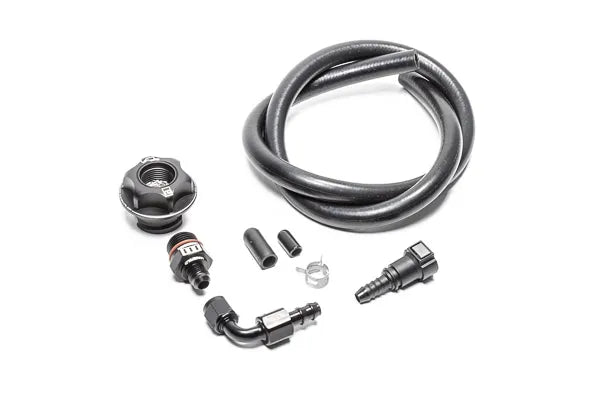 Radium Engineering VTE Vent To Engine Baffled Oil Cap Kit (Commodore/HSV LSX V8) — fits Holden Commodore V8