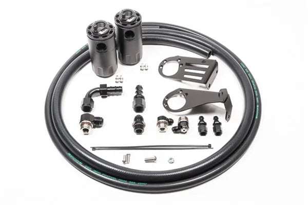 Radium Engineering 20-0637-FL Dual Fluid Lock Catch Can