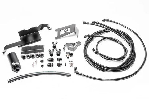 Radium Engineering Fuel Hanger Feed Kit w/Microglass Filter (R35 GT-R)