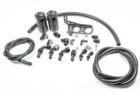 Radium Engineering Dual Catch Can Kid (Gallardo 08-14)