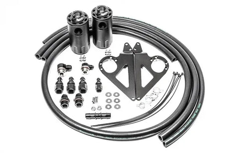 Radium Engineering Lock Catch Can Kit Crankcase Side (BRZ 12-20/86 12-24)