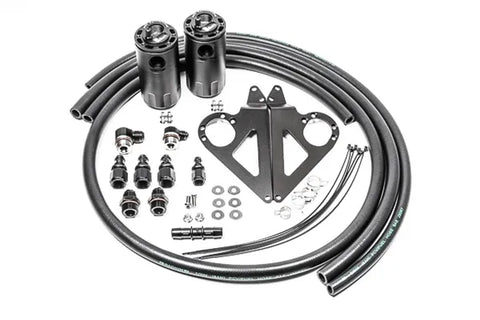 Radium Engineering Dual Fluid Lock Catch Can Kit (BRZ/86)