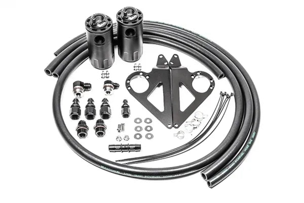 Radium Engineering Dual Fluid Lock Catch Can Kit (BRZ/86)