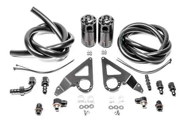 Radium Engineering Dual Fluid Lock Catch Can Kit (BRZ ZD8/GR86 22+) — fits Toyota Gr86