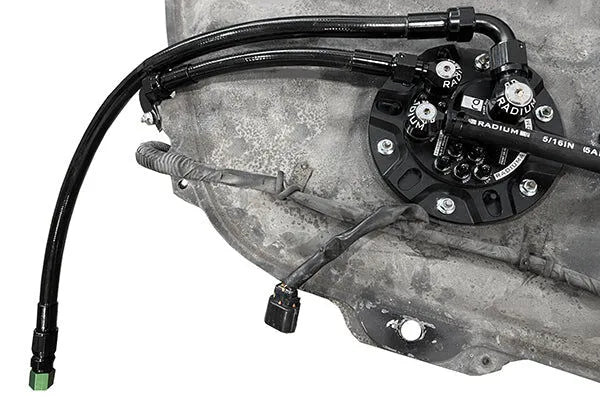 Radium Engineering Fuel Pump Hanger (EVO 1-6) — fits Mitsubishi Evo 1 3