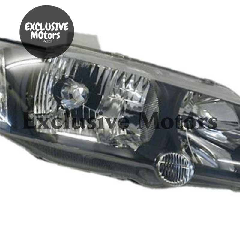 Holden VY Commodore Right-Hand Headlight Black (2002-2004)