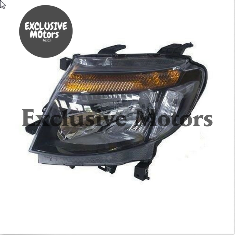 Ford Ranger Black Left-Hand Headlight (2011-2015)