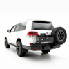 Rockarmor Steel Dual Wheel Carrier To Suit Toyota Landcruiser  Fj200 2008 To Current  (With Built In Towbar)