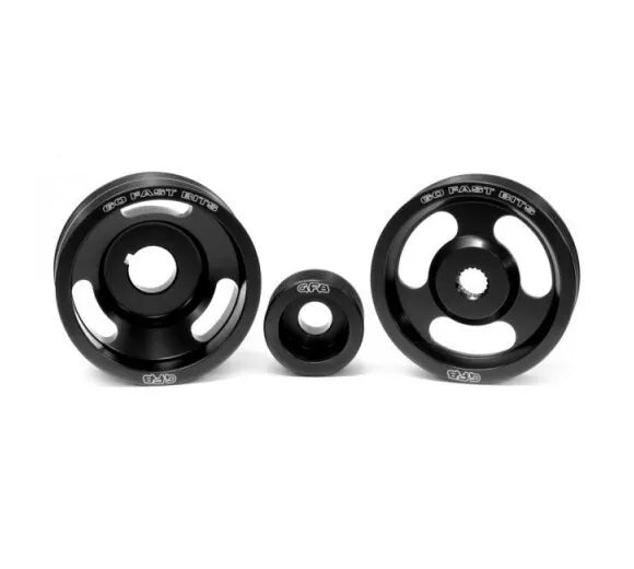 Go Fast Bits Lightened Underdrive Pulley Kit - 3 piece (Fits WRX/STi 94-98, Forester 98-00)