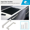 10 Kitchen Cabinet Door Handles Matte Stainless Steel Drawer Cupboard Pulls — image 2