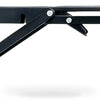Folding-Shelf Brackets Triangle Hinge Wall Mounted Table Bench Heavy Duty-Shelf，Black，8 inches — image 4