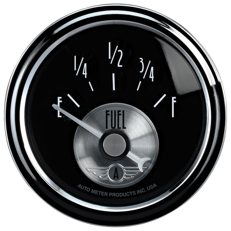 AutoMeter Black Diamond Fuel Level Gauge AU2016