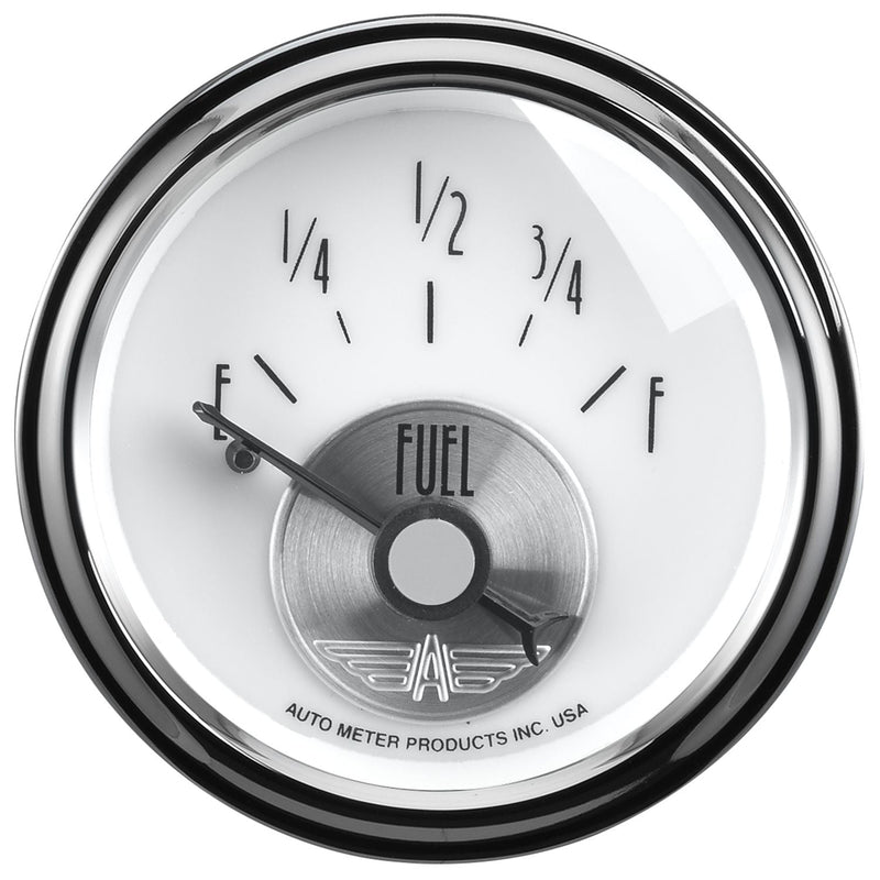 AutoMeter Prestige Pearl Fuel Level AU2018