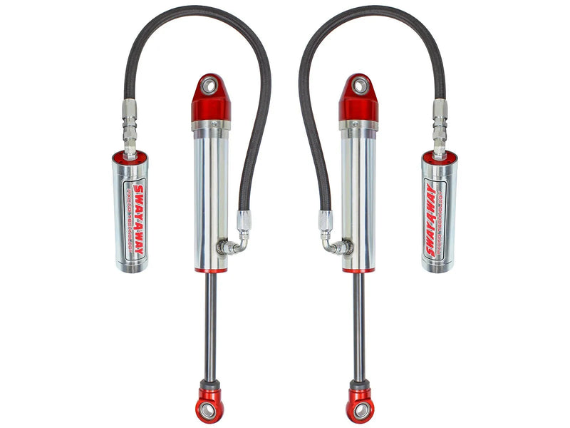 aFe Sway-A-Way 2.5" Rear Shock Kit w/Remote Reservoir (Patrol Y61 97-20) — fits Nissan Patrol GU