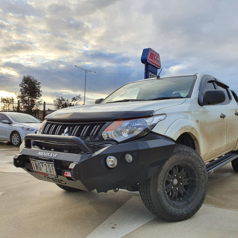 MCC Rocker 078-01SQL Single Low Loop Bull Bar - Mitsubishi Triton 2015-2019 - Image 2