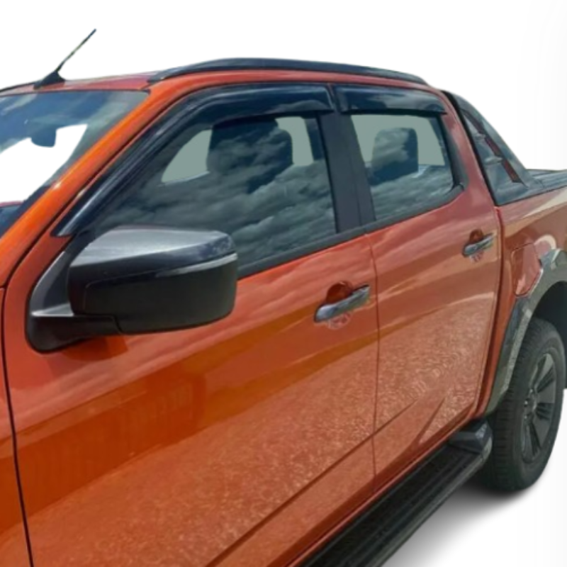 DOOR VISORS/ WINDOW MONSOONS Weather Shields Mazda BT-50 2012-2020