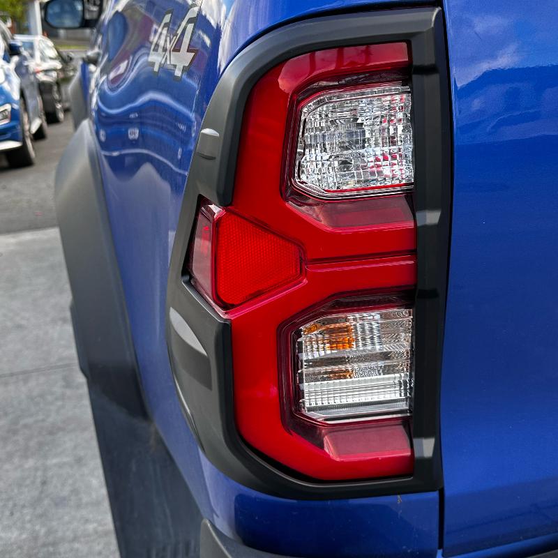 Taillight Covers Toyota Hilux 2021+ SR5 Cruiser Matte Black