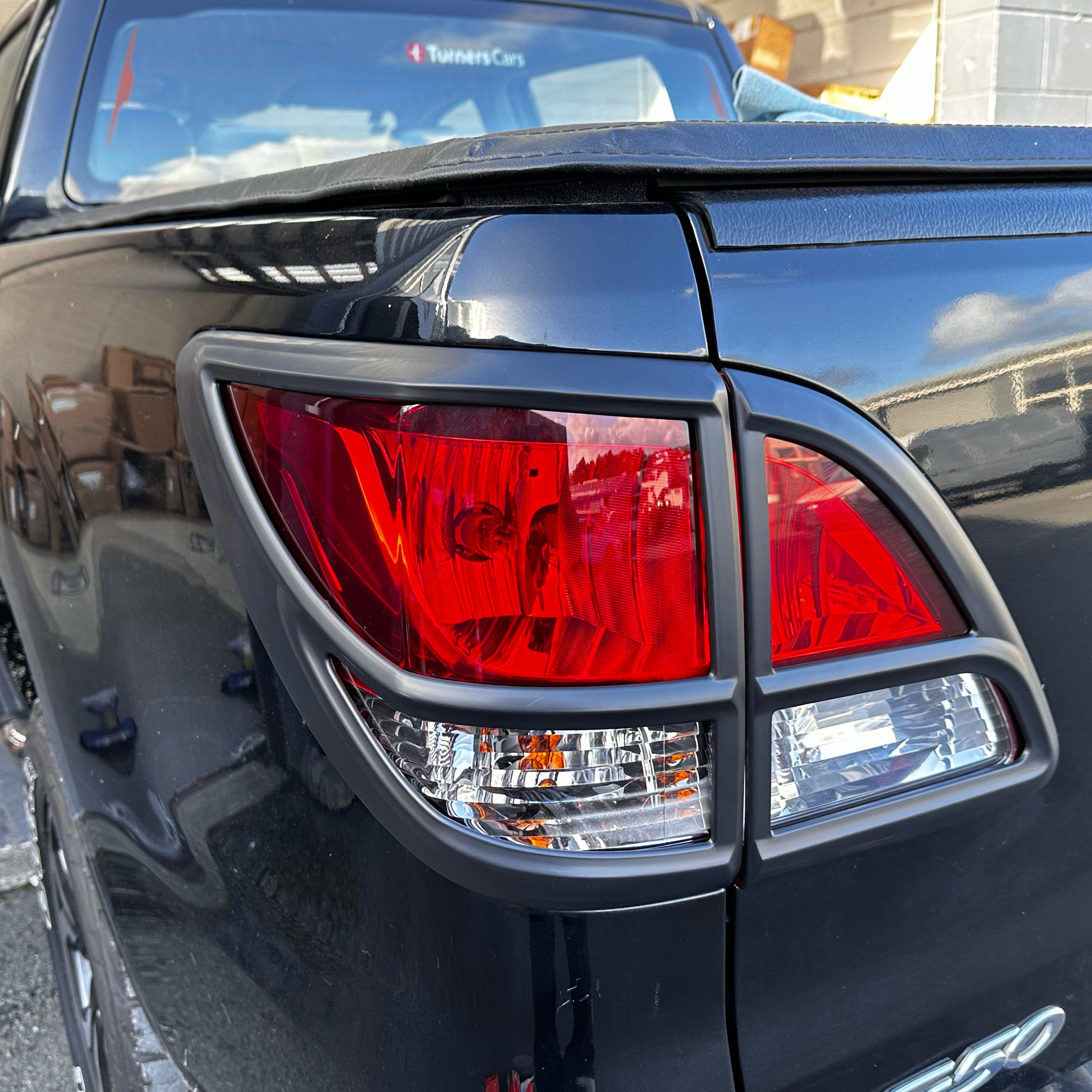 Taillight Covers Mazda BT-50 2012-2020 Matte Black