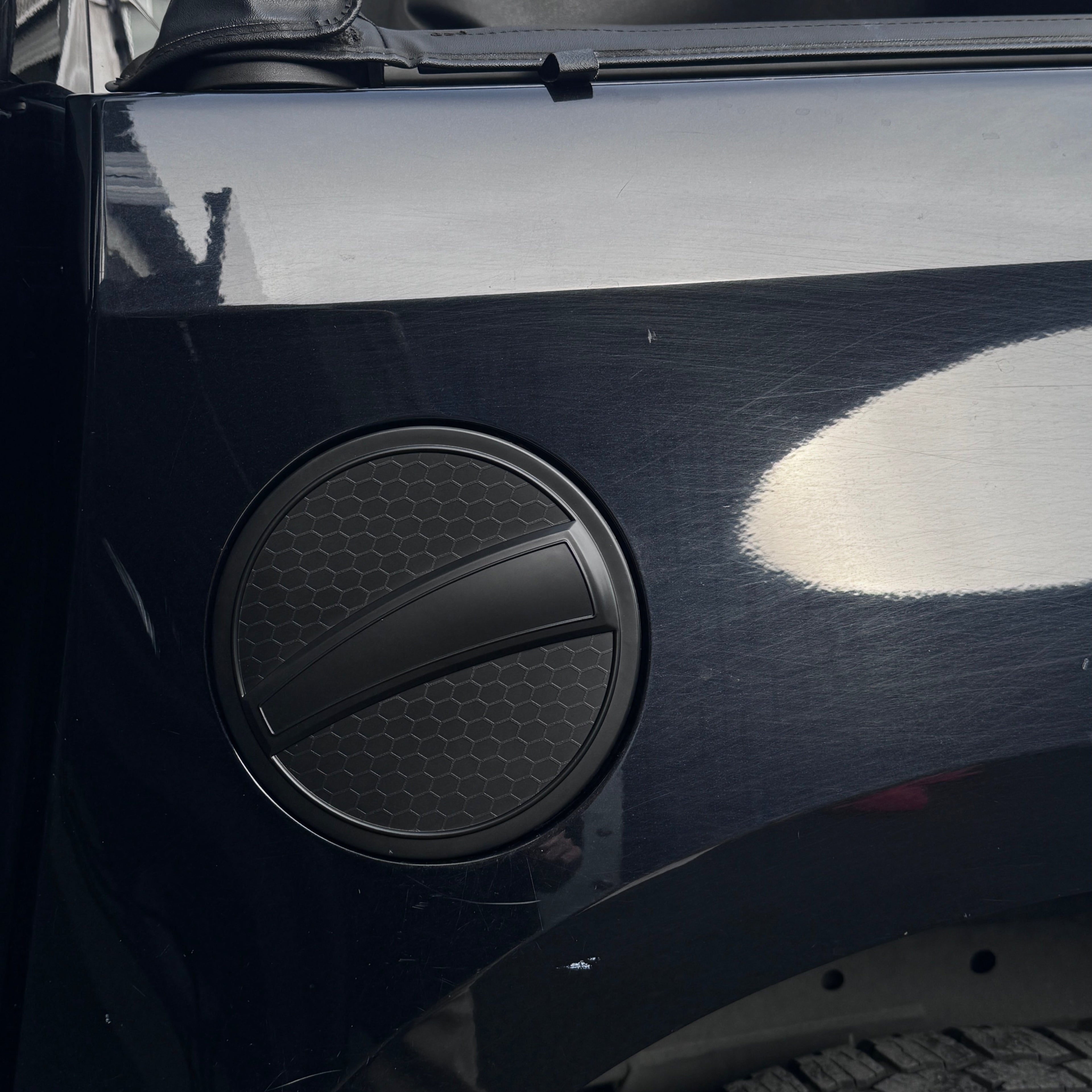 Fuel Tank Cap Cover Holden Colorado 2012-2020 Matte Black