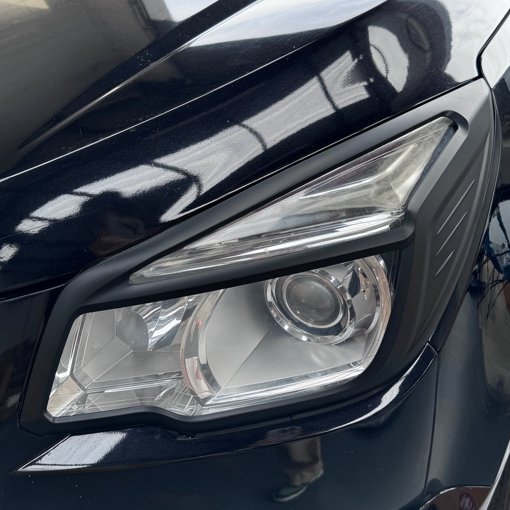 Headlight Covers Holden Colorado 2012-2016 Matte Black