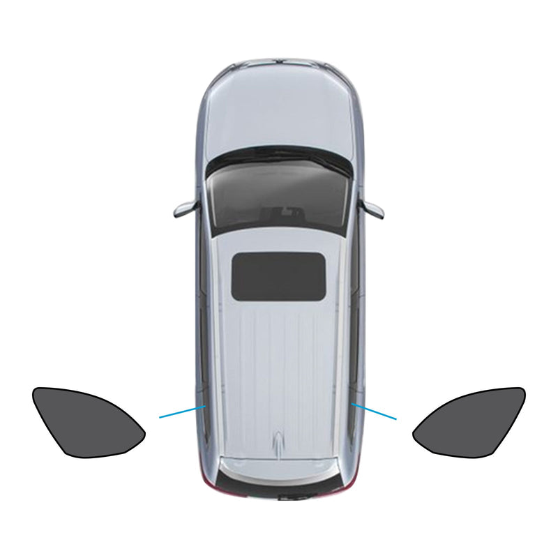 2x Triangular Car Window Sun Shades (Pair) to suit Mazda CX-9 2.5T — image 1