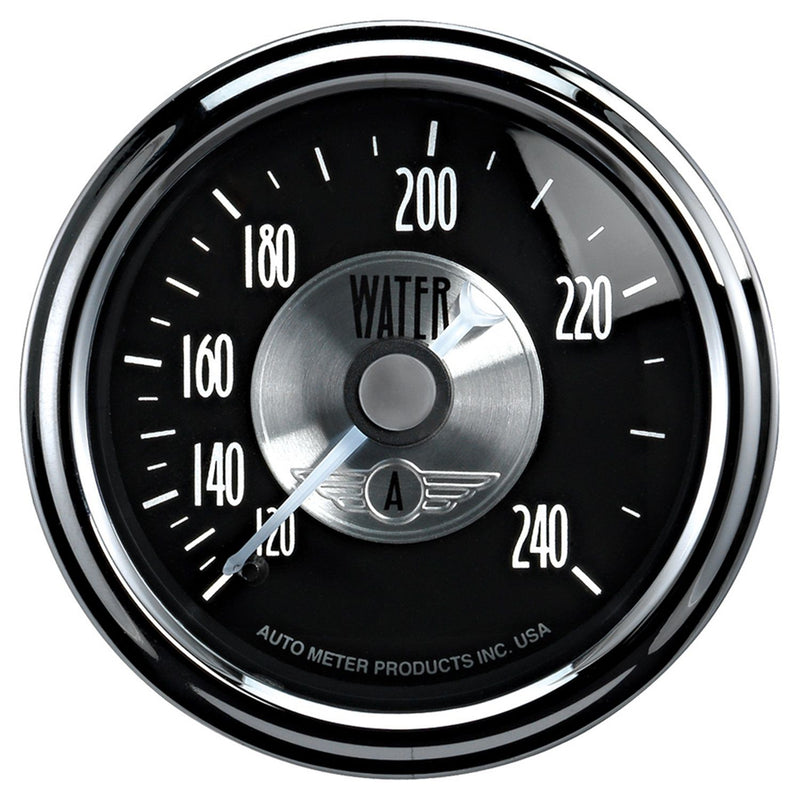 AutoMeter Black Diamond Water Temp Gauge AU2033