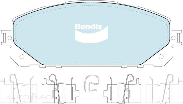 Bendix Brake Pads Front Jeep Cherokee 13-On - DB23374WD