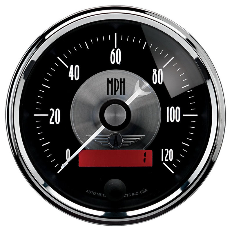 AutoMeter Black Diamond 120Mph Speedo AU2086