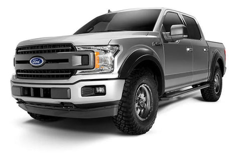 Bushwacker Extend-A-Fender Style Flares 4pc. - Black (F-150 18-19) — fits Ford F-150