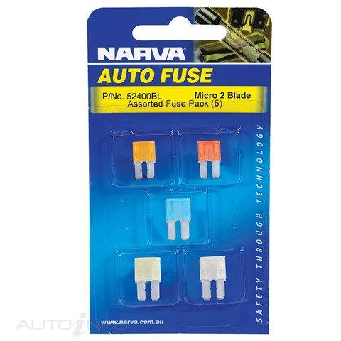Narva Blade Fuse Assort PK5 - 52800BL