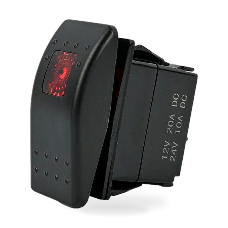 308-1062 Rocker Switch Compatible with Onan for Cummins Generator, 5 Pin Off-(ON) Remote Start Switc — image 1