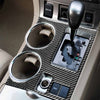 2pcs Carbon Fiber Gear Shift Console Trim to suit Toyota Kluger — image 5