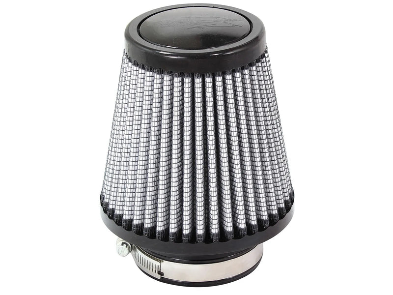 aFe Magnum Flow Pro Dry S Air Filter - 3" Flange, 5" Base, 3.5" Top, 5" Height