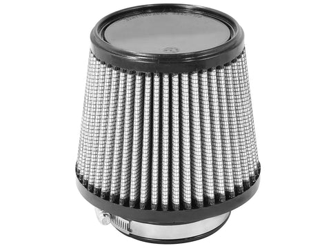 aFe Magnum Flow Pro Dry S Air Filter - 3.5" Flange, 6" Base, 4.75" Top, 5" Height