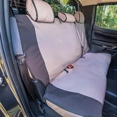 MSA 4x4 Rear Seat Covers (Ranger PY Dual Cab XL/XLS 22+) — fits Ford Ranger