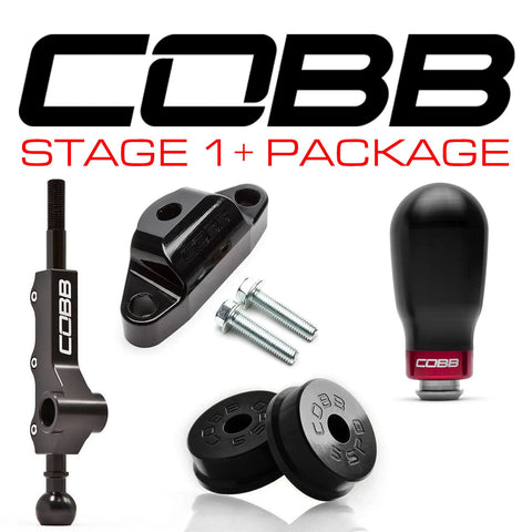 Cobb Tuning Stage 1+ Drivetrain Package w/Tall Weighted Knob (Forester 06-08/WRX 08-14) — fits Subaru Liberty Sedan...