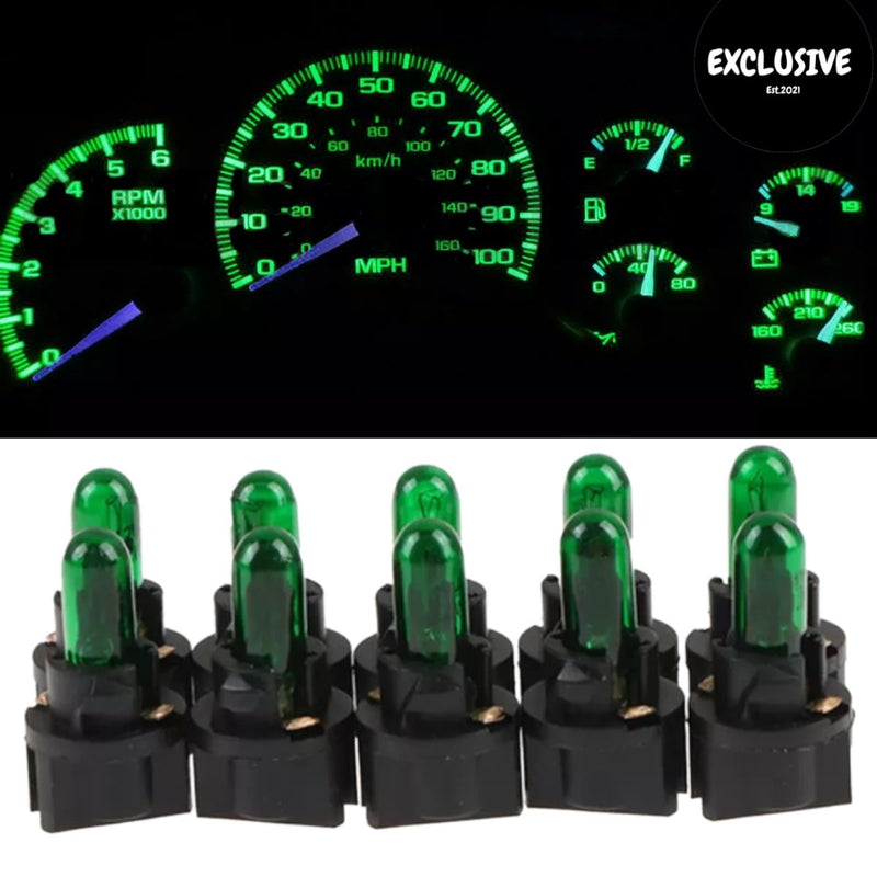 Mitsubishi Lancer Evolution Green LED Dash Light Kit (1994-1995)