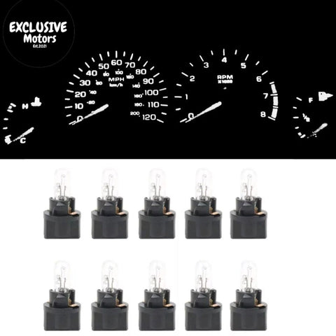 Toyota Hilux White LED Dash Cluster Light Kit (1968-1972)